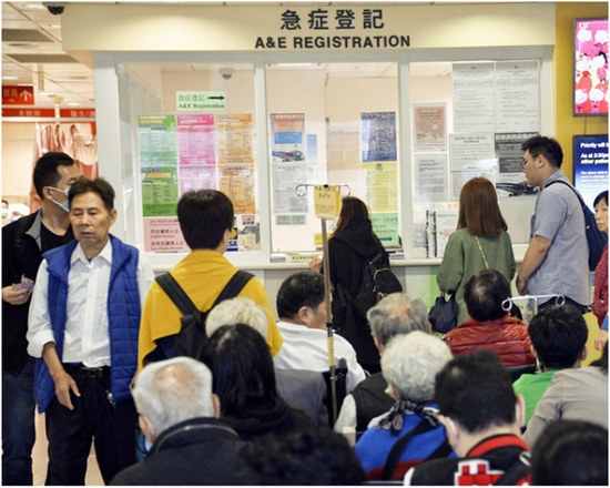 香港公立医院长期病患者的复诊轮候时间往往很长