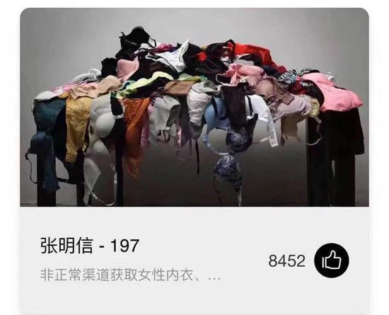 ▲沈女士向新京报记者展示的截图显示，4月27日截至组委会删除作品前，网络投票结果显示《197》共获得8452个赞。受访者供图
