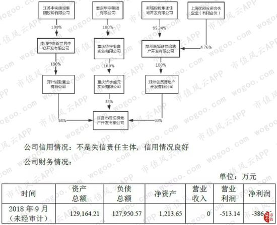 （数据来源：中南建设《关于新增为子公司融资提供担保的公告》）