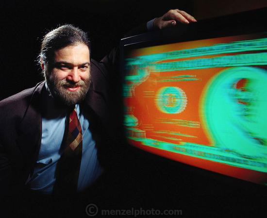  年轻的 David Chaum&nbsp;