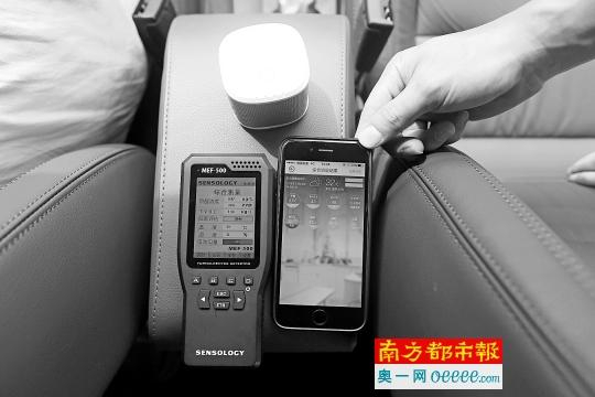 &nbsp;&nbsp;&nbsp;&nbsp;我们使用720环境宝、思乐智测试仪对车内甲醛含量进行检测。