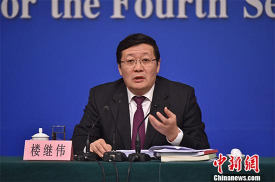 楼继伟 &nbsp;中新网 图