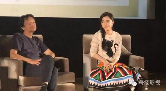 ▲《我不是潘金莲》映后见面会（每经影视摄影）