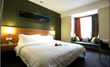 宜必思酒店内饰。 资料图