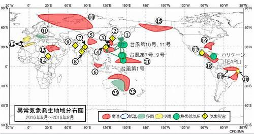 数据来源：日本气象厅南华期货研究所