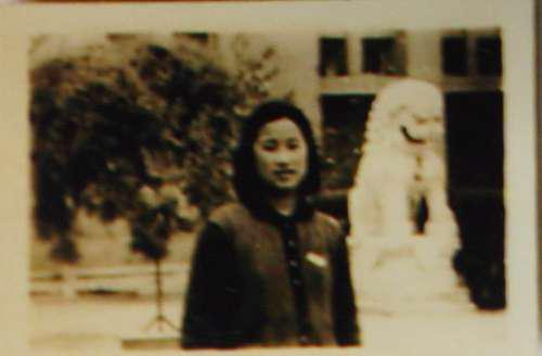 1952年，在北京大学读书时期