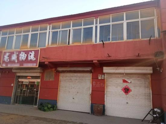 泰和房地产公司4年前已搬走，如今是一家物流公司图/李英强