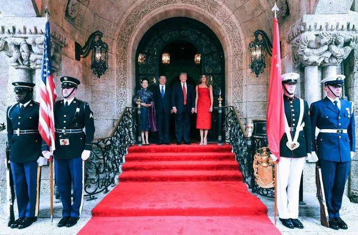 习近平特朗普海湖庄园会晤