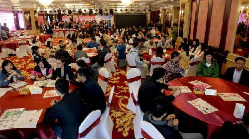 资料图片：相亲会 新华社记者刘颖摄