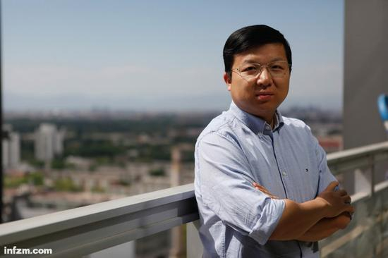 　　2017年4月5日，北京中关村清华科技园，快手CEO宿华在快手总部接受南方周末记者采访。（南方周末记者&nbsp;张涛/图）