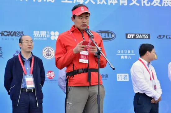 ▲上海大铁体育联合创始人张令。