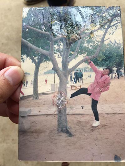 &nbsp;&nbsp;&nbsp;&nbsp;陈德才的女儿昔日在深圳留影