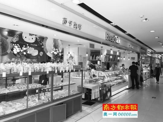 与其他省份不同，面包新语在广东市场却在扩店。特约记者&nbsp;文钊&nbsp;摄