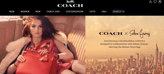 图片来源：Coach品牌官网