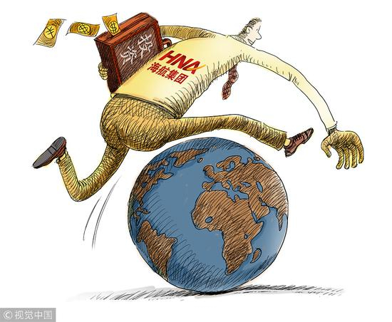 （海航为2016年跨境投资并购之王 图/视觉中国）