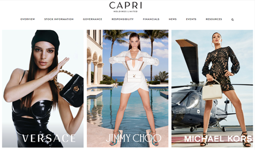图片来源：Capri官网
