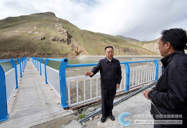 李国英调研满拉水利枢纽工程