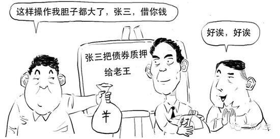 等到债券到期了，