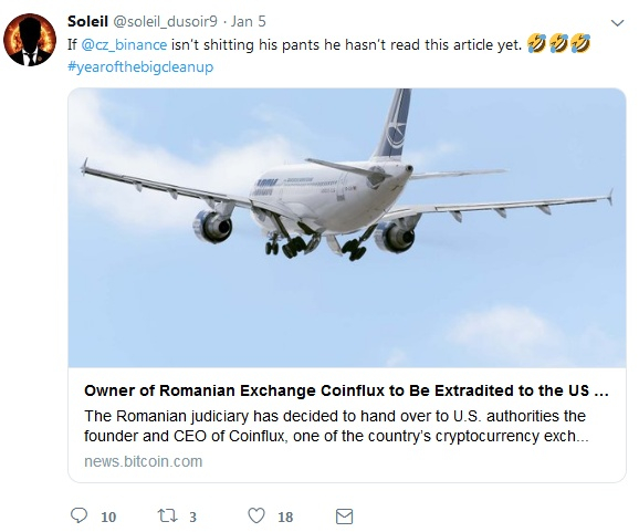 译文：赵长鹏没有被吓尿裤子是因为没有看到这篇报道。