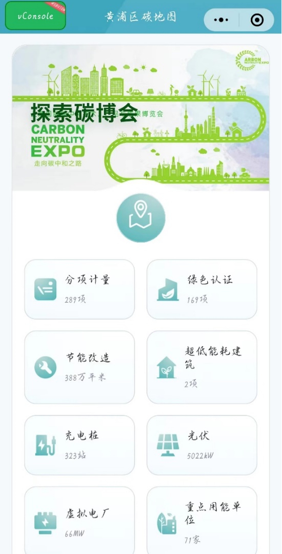 黄浦区碳地图