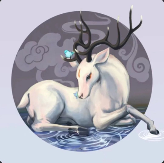  鹿在野NFT，受访者供图