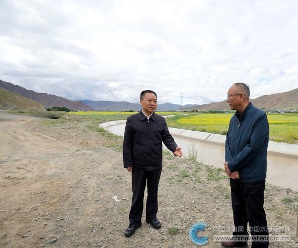 李国英调研满拉灌区