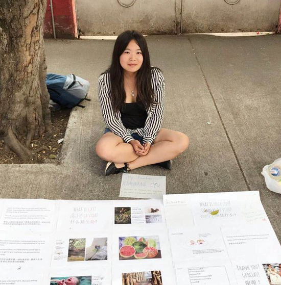 晓宁在墨西哥城街头 来源&nbsp;/ 受访者提供