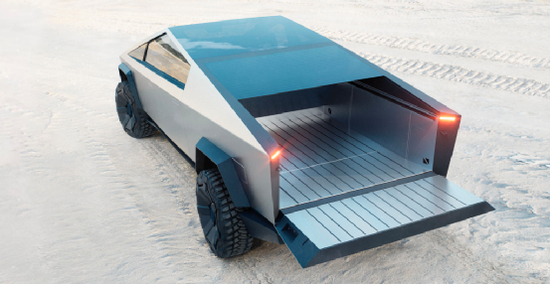  Cybertruck皮卡展示车斗