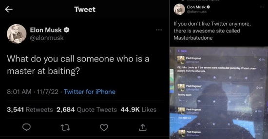 图片来源：@elonmusk via @KurtWagner8