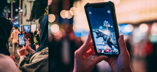 商汤AR导览与AR景观。图源：商汤官网