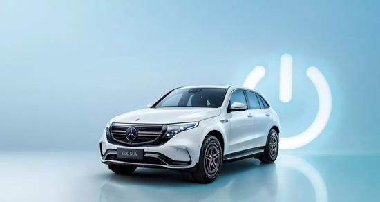 　奔驰EQC。图片来源：梅赛德斯-奔驰官网