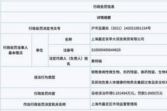 一个月内，上海两家大润发因食品抽检不合格被罚！