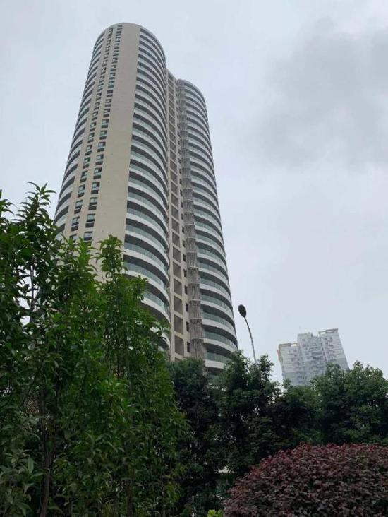 （世贸广场小区实景）