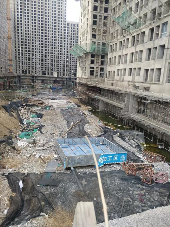 图/香河华夏幸福大运河智慧中心工地&nbsp;&nbsp;来源/业主提供