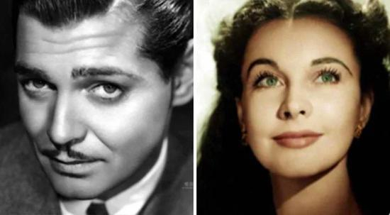 |《乱世佳人》主演克拉克·盖博和费雯·丽。盖博是前文Duesenberg Model J豪车的铁粉。