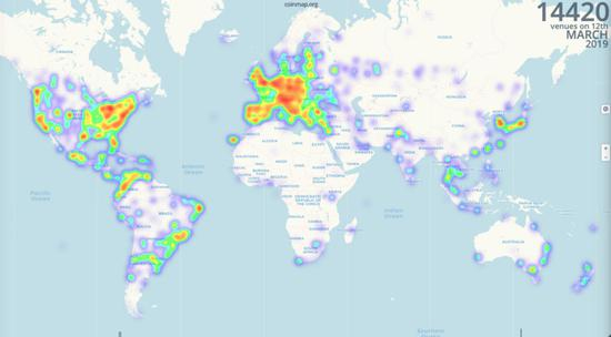 （图片来源：CoinMap.org）