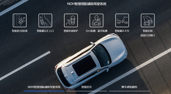 长城NOH领航辅助驾驶系统功能展示