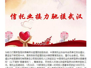 百瑞信托积极响应防疫新型肺炎的帮扶救助工作