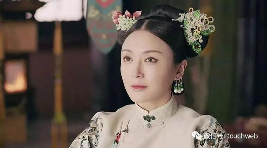 去年爱奇艺热播的《延禧攻略》剧照