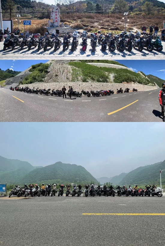 郑源和车友们的跑山活动 / 受访者供图