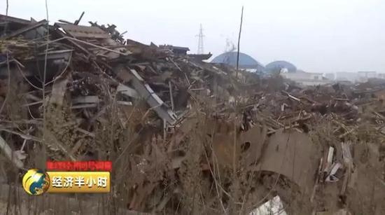 江苏省徐州市北郊的铜山区利国镇某停产炼铁厂