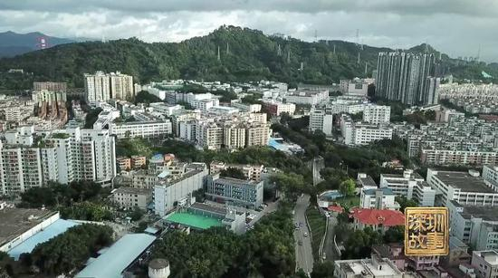 深圳市龙岗区的南岭村