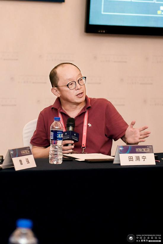 宽带资本董事长田溯宁