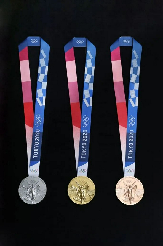 东京奥运会金银铜奖牌