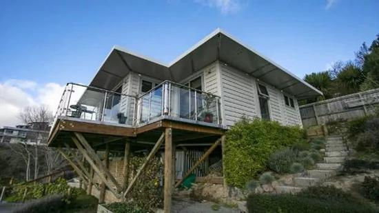 兰伯恩夫妇位于基督城的住宅&nbsp; 图自Stuff网站