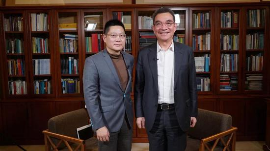 知名财经主持人姚长盛对话林毅夫