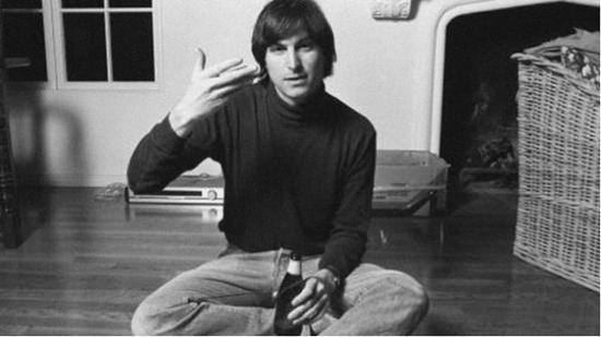 | 嬉皮士时期的苹果创始人乔布斯