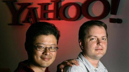  雅虎创始人杨致远和大卫·费罗
