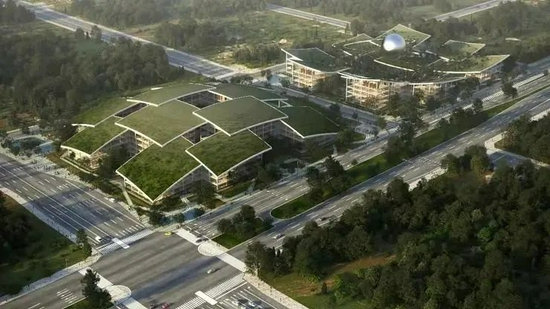 特斯联重庆AI CITY效果图