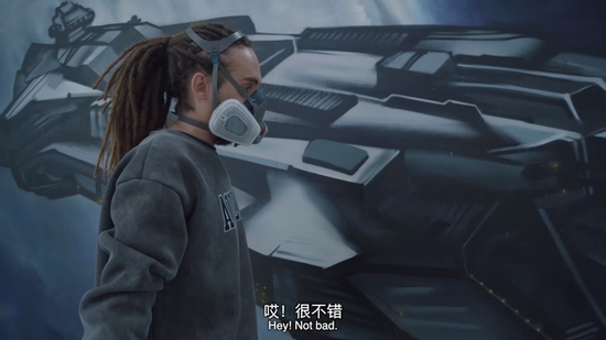 中东玩家二创绘制《无尽的拉格朗日》游戏中的战舰